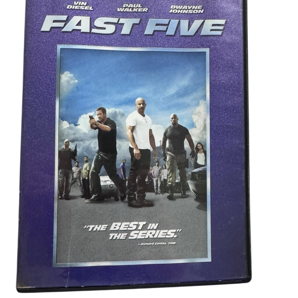 Fast Five Blu-ray - Purple Cover